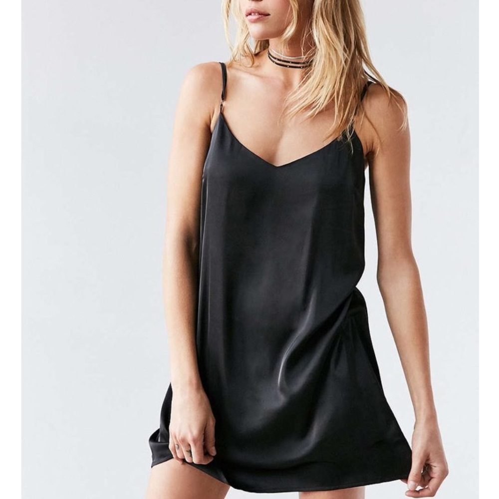 Black Slip Dress